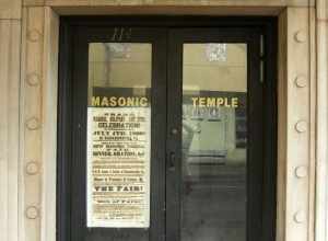 Masonic Temple in Harrisonburg, Virginia.