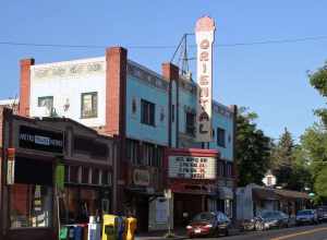 Oriental Theater, located at 4329-39 West 44th Avenue in Denver, Colorado, and listed on the National Register of Historic Places.