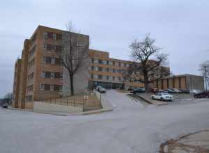 Saint Margaret's Hospital in Kansas City, Kansas. Listed on the National Register of Historic Places.