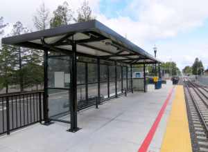 Rohnert Park station in April 2018