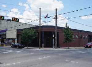 The Old Iron Post in Sherman, Texas (United States).