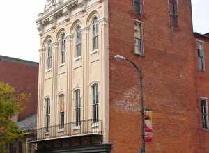 Sprenger Brewery	on the NRHP since November 27, 1979. At 125–131 East King Street in the Central Business District of Lancaster, Pennsylvania.  Frankly this doesn't look like a brewery to me, but the address is correct.  It must be the Brewery