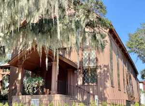 Built in 1857, this Carpenter Gothic-style church was designed by Charleston-based architect Edward B. White, and served as a chapel of ease for the congregation of Christ Church for the townspeople of Mount Pleasant.  The church split from Christ