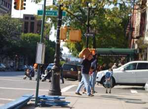 


This photo is of Wikis Take Manhattan goal code R9, Children/Families, crossing street.
