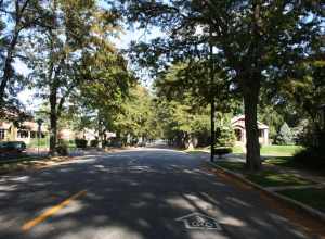 The West Forty-sixth Avenue Parkway in Denver, Colorado.