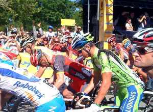 This was right after the start.