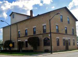 Atlantic Flour Mills in the Dundee Township Historic District in Carpentersville (1846). The mill was owned by Julius Carpenter and Thomas Dillon. It was the first manufacturing building in the area.






This is an image of a place or building that