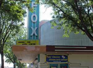 The Aurora Fox Arts Center, located at 9900 East Colfax Avenue in Aurora, Colorado.