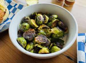 Bagna cauda Brussels sprouts at Belfare, Petaluma, California