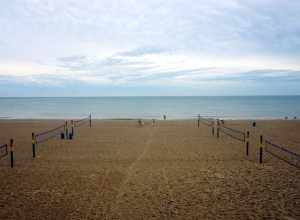 Bradford Beach in Milwaukee, Wisconsin (United States).
