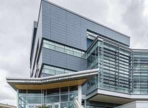Carl J. Shapiro Science Center, built 2009. Architect: Payette. Brandeis University, Waltham, Massachusetts.