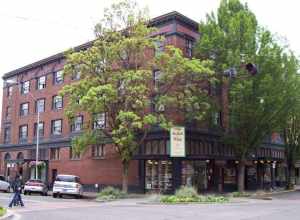 Corvallis Hotel building. Listed in the National Register of Historic Places.