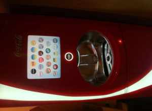 Day 26. Coca cola Freestyle machine at Uncle Maddios's pizza. 100+ flavors in one machine!