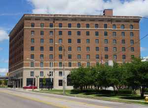 The Durant (the former Hotel Durant) in Flint, Michigan (United States).