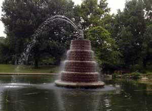 The Goodale Park elephant fountain