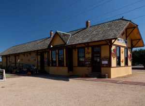 Grapevine Vintage Railroad's Grapevine Station, in Grapevine, Texas, United States.