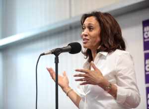 U.S. Senator Kamala Harris speaking with attendees at a fundraiser hosted by the Iowa Asian and Latino Coalition at Jasper Winery in Des Moines, Iowa.

Please attribute to Gage Skidmore if used elsewhere.
