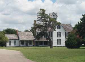 The Stephen Decatur Lawrence Farmstead in Mesquite, Texas (United States).
