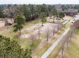 City of Greenville Off-Leash Dog Area, Monday, February 20, 2023.