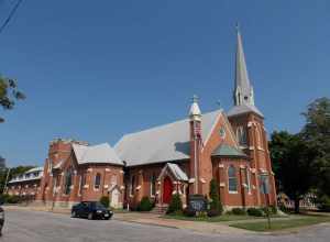 Trinity Church (Anglican) in Rock Island, Illinois.
