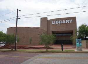 The Tyler Public Library in Tyler, Texas (United States).