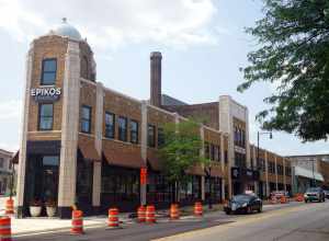 The Paradise Theatre (currently Epikos Church) in West Allis, Wisconsin (United States).