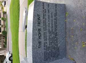 World War II memorial in St. Joseph, Michigan
