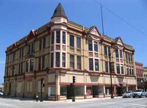 Y.M.C.A. Bldg, Racine, Wisconsin. This building is listed on the National Register of Historic Places.