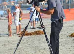 A camera man from the local Fox news affiliate covers the event.

NCB_5943_cln