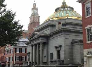 Old Stone Bank, an historic bank building in Providence, Rhode Island.