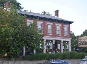 Front of Widman's Saloon and Grocery, located at 2317-2319 Frankfort Avenue (U.S. Route 60) in Louisville, Kentucky, United States.  Built in 1852, it is listed on the National Register of Historic Places.