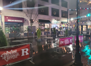 George Street, New Brunswick,
One section of the road was blocked off. Sponsored by Rutgers University for restaurant week and football.