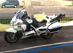 Yeah, the AR-15/M4 assault rifle is a very nice touch (deterrent).
Way to go Manhattan Beach Police!!

I won't speed there on my bicycle anymore...