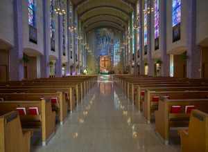 Title: Sanctuary of St. Columba Catholic Cathedral in Youngstown, Ohio.
Physical description: 1 photograph : digital, tiff file, color.

Notes: Purchase; Carol M. Highsmith Photography, Inc.; 2016; (DLC/PP-2016:103-4).; Forms part of: Carol M.