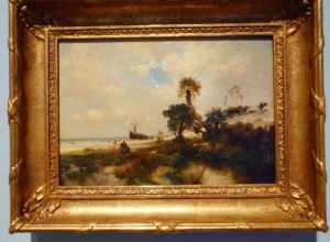 Artwork on display at the Norton Museum of Art at 2019 reopening