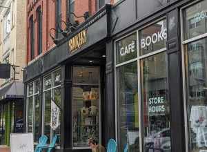 Bookery Manchester bookstore at 844 Elm Street in downtown Manchester, New Hampshire.