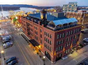 Charmant Hotel and Restaurant in La Crosse, Wisconsin