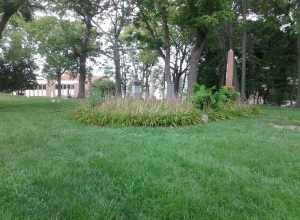 The Huron Indian Cemetery in Kansas City, Kansas in July, 2015.