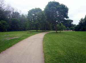 Lake Park in Milwaukee, Wisconsin (United States).