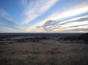 Looking Out over Fort Collins