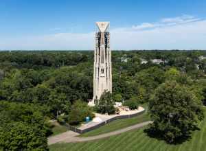 The Carillon in Naperville, IL in 2022.