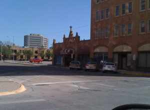The historic Yucca Theatre in downtown Midland, TX.